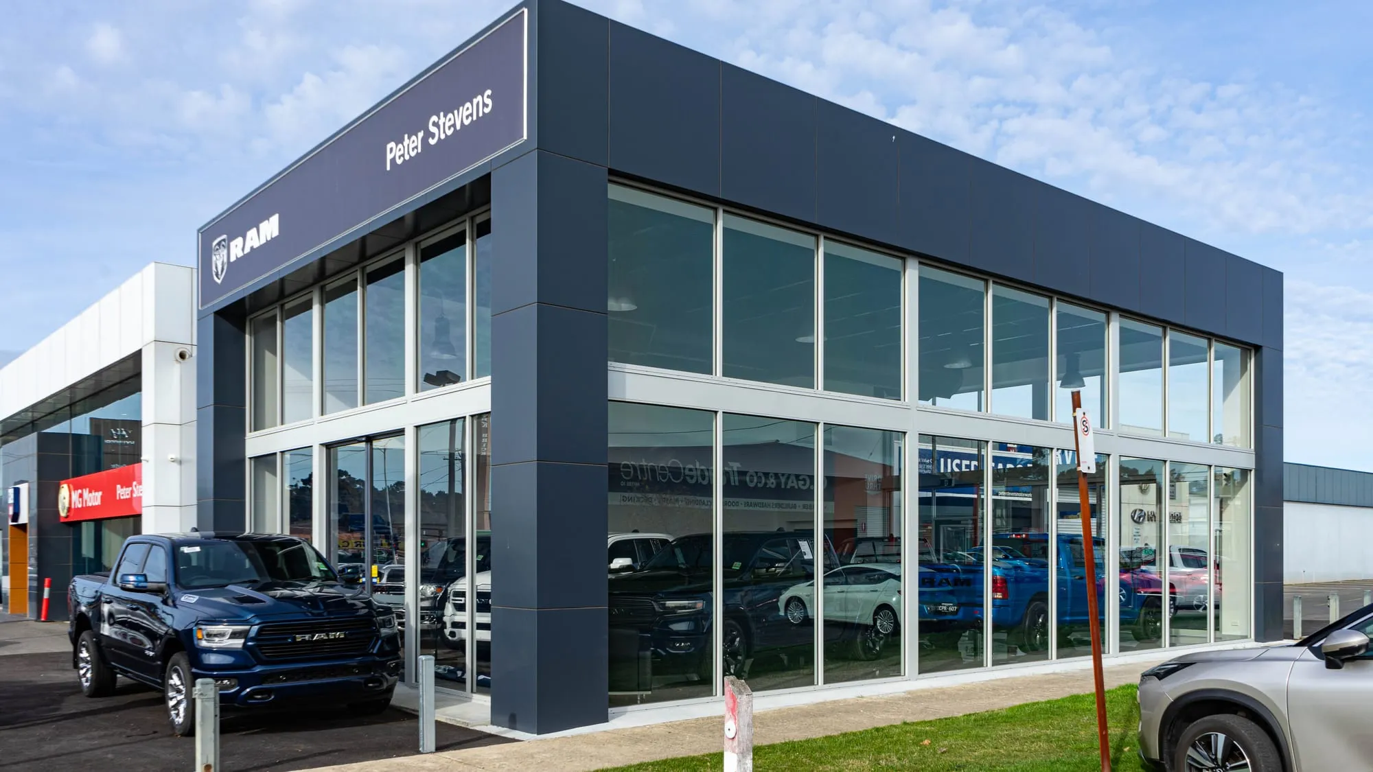 Commercial building professionally painted by Proline Painting